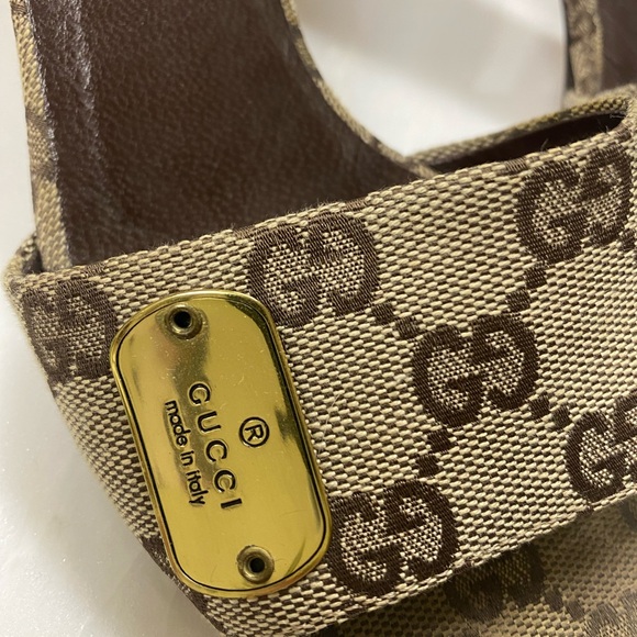 Gucci Canvas Heels - Picture 5 of 9